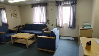 Chief Engineer Cabin in Large Container Ship