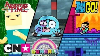 Kalandra fel! + Tini titánok, harcra fel! + Gumball  | Videojátékok | Cartoon Network