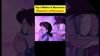 Top 3 Hidden & Mysterious Character's of Doraemon #shorts #youtubeshorts #doraemon