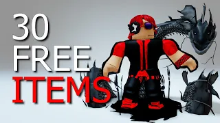 GET 30 ROBLOX FREE ITEMS 😱😳 2023