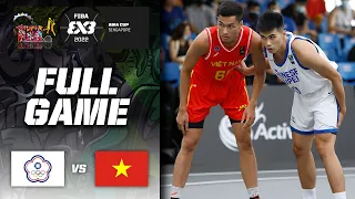 Chinese Taipei v Vietnam | Men | Full Game | FIBA 3x3 Asia Cup 2022
