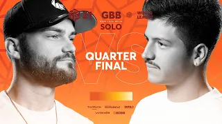 B-Art 🇳🇱 vs RIVER' 🇫🇷 | GRAND BEATBOX BATTLE 2021: WORLD LEAGUE | Quarter Final