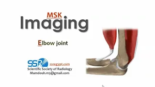 Elbow Joint Imaging ..Prof.mamdouh Mahfouz (2019 edition)