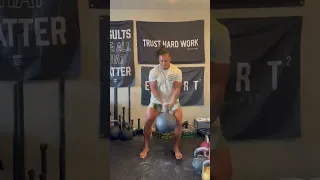 92KG Kettlebell Cleans