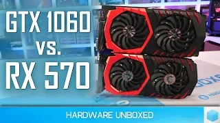 Radeon RX 570 4GB vs. GeForce GTX 1060 3GB, 27 Game Benchmark