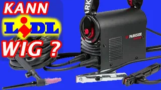 Crazy - TIG welding machine at Lidl -TEST Parkside PTMI 180