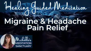 Guided Meditation for Migraine Relief & Headache Pain | THE HEALING VILLA | Hypnosis to Release Pain