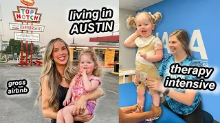 THERAPY INTENSIVE, MY RUINED HAIR, GROSS AIRBNB | day in the life vlog