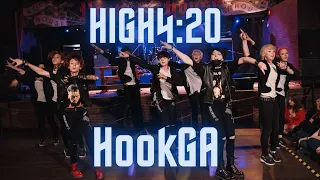 HIGH4:20 - HookGA ( 하이포 - Hook가 ) Feat. 화사 of 마마무 (HWASA of MAMAMOO) cover dance Be Freak [STAGE]