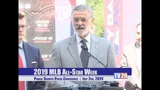 Public Service Press Conference MLB All Star Game