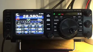 Review IPO/AMP1/AMP2 and WIDTH and NAR/WIDTH with Transmit Bandwidth Live Results on Yaesu FT991A