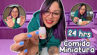 COMIDA MINIATURA por 24 HORAS | Family Juega