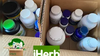 IHerb🍀РАСПАКОВКА 2 посылки📦Для Щитовидки✅Йод🍀Кальций✅Омега-3✅