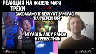 🔥 РЕАКЦИЯ НА ТРЕК Miyagi, Nesvyat, GaoDagamo - На уверенном, Miyagi & Andy Panda - Буревестник