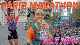 Paris Marathon RACE VLOG | First Marathon in 5 YEARS