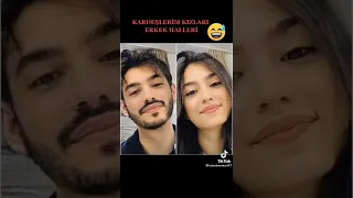 kardeşlerim kızları erkek halleri #shorts #kardeşlerim 🤣🤣