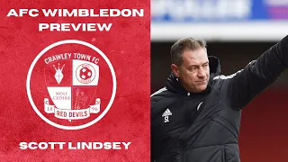 AFC WIMBLEDON PREVIEW | Scott Lindsey