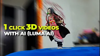 Create 3D Video without any 3D knowledge | Luma Ai tutorial