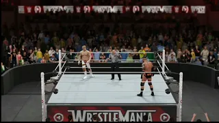 WWE 2k16 Cody Rhodes vs Randy Orton Universal Championship Match