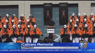 Names Of Fallen Caltrans Workers Read Aloud During Annual Ceremony