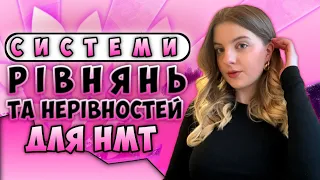 Системи рівнянь та нерівностей. Завдання з параметром. НМТ 2023