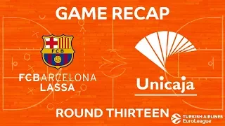 Highlights: FC Barcelona Lassa - Unicaja Malaga