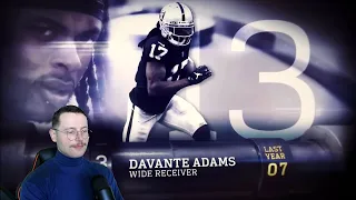 Rugby Player Reacts to DAVANTE ADAMS (WR, Raiders) #13 The Top 100 NFL Players of 2023