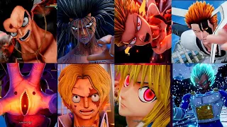 Jump Force - All Characters Ultimate Attacks & Transformations (All DLC Characters) .4K