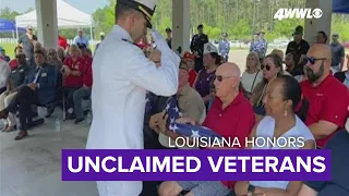 Unclaimed veterans honored in Slidell at special ceremony