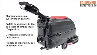 Autolaveuse compacte #VIPER AS 4325B / AS 4335C présentation by EQUIPEMENT-NETTOYAGE.COM