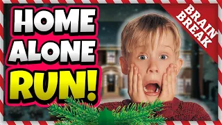 Home Alone Run! | Christmas Brain Break | Winter Just Dance | GoNoodle Inspired