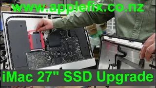 iMac 27" SSD Upgrade 2012 to 2019 | Full Tutorial | iMac Repairs hamilton New Zealand | AppleFix |