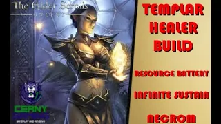 ESO Templar Healer Build - INFINITE Sustain / Group Resource Battery!