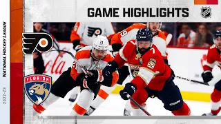 Flyers @ Panthers 10/19 | NHL Highlights 2022