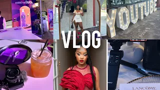 #vlog | Tackling event week mid exams!🤯💋| YouTube, Lancôme and Fanta events with me!🫶🏽