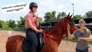 your FIRST Horse Back Riding lesson be like... 😂