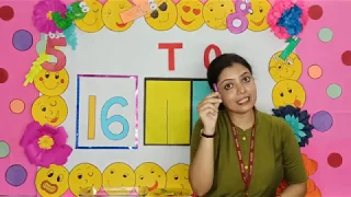 Let Us Learn How to Write & Count Numbers - Number '16' !!!