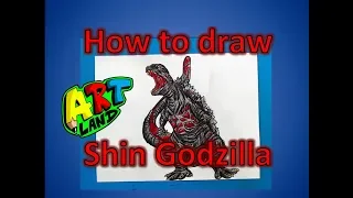 How to draw Shin Godzilla