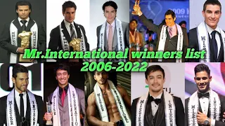 Mr.International winners list 2006-2022