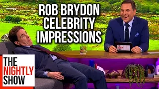 Rob Brydon's Celebrity Impressions Are Amazing | The Nightly Show