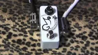 Gracenote Custom DYNAMIC BOOST guitar pedal demo with Les Paul