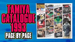 Tamiya Catalog 1993 Page by Page (Vintage Catalogue)
