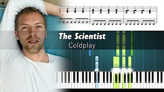 Coldplay - The Scientist - ACCURATE Piano Tutorial