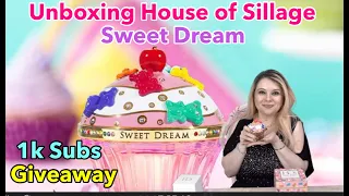 Unboxing House of Sillage Sweet Dream Fragrance!! 1K Subscribers!! HUGE GIVEAWAY CLOSED