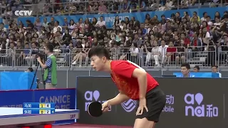 [20170903] MA Long vs ZHANG Chao | MS-R16 | National Games 2017 | Highlight