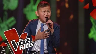Luis Ángel sings La Bikina - Blind Auditions | The Voice Kids Colombia 2019
