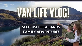 Exploring Van Life in Scotland: The Highlands and Trossachs Adventure Vlog 🚐