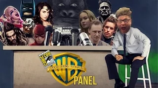 SDCC Hall H Warner Bros Panel - A Review