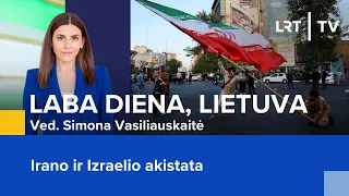 Irano ir Izraelio akistata: naftos kainų pokyčiai | Laba diena, Lietuva | 2024-04-19