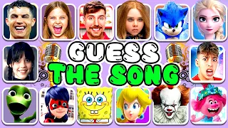 Guess The Meme &Who' SINGING|Lay Lay,King Ferran,Salish Matter, MrBeast,Elsa,Trolls,Diana,BanFani|18